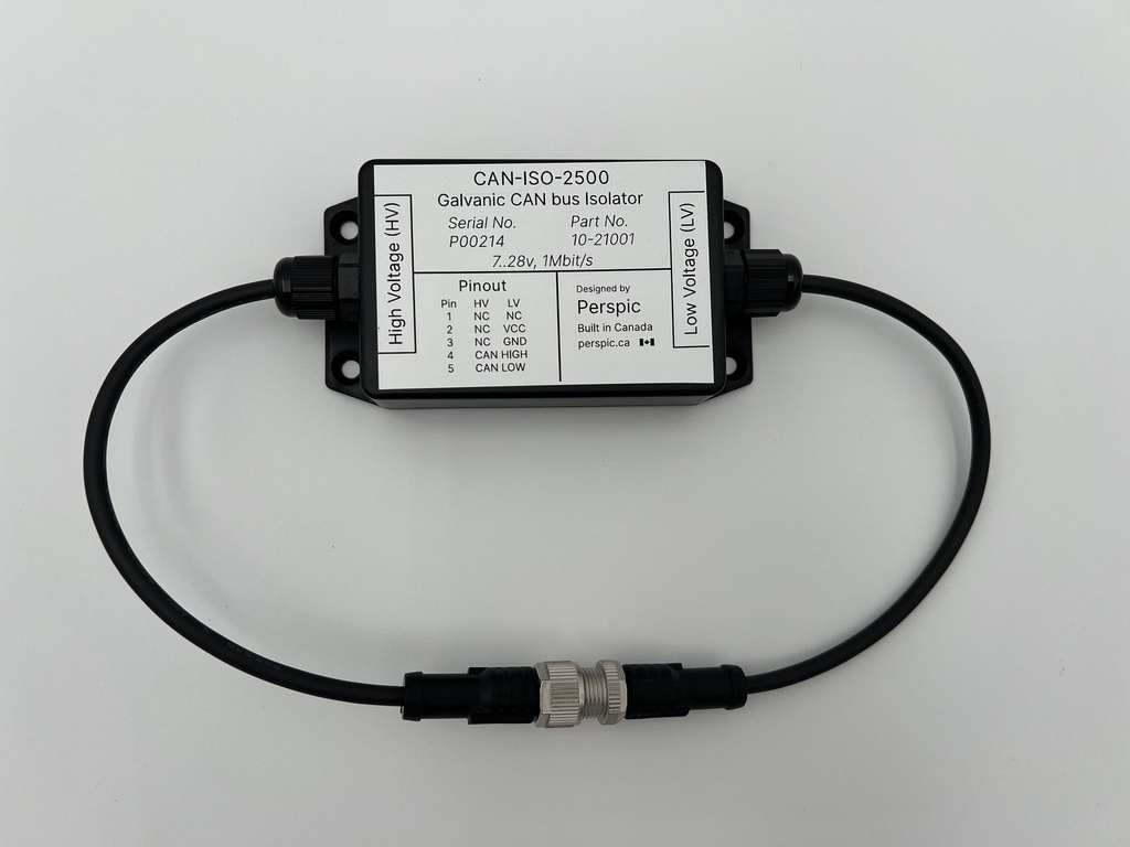 CAN Isolator - M12 Pigtail 5..28V